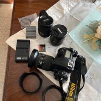 Nikon d700 +accessori e obiettivi