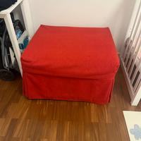 Pouf trasformabile in letto singolo Berto salotti