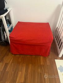 Pouf trasformabile in letto singolo Berto salotti