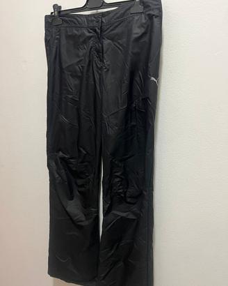 puma pantaloni neri da donna taglia L