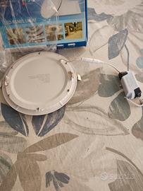 3 faretti da incasso 