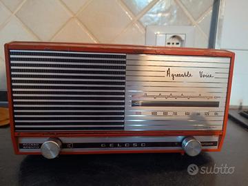 radio a transistor geloso anni 70 