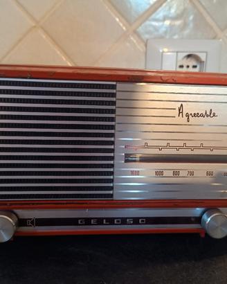 radio a transistor geloso anni 70 