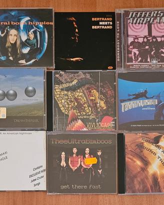 Lotto CD rock vari artisti: Dream Theater etc