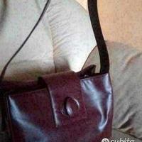 Borse Cartier vintage pelle liscia bordeaux