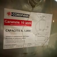 Cisterna 1000 litri acciaio