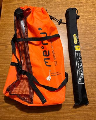 Pala Meru e Sonda Salewa L.260 per sci alpinismo