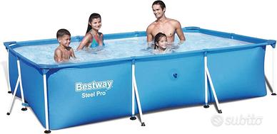 Bestway Steel Pro 56404 Piscina Rettangolare Fuori