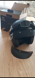 Casco completo di occhiali