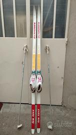 Sci da fondo e scarponi n.42 tyrolia