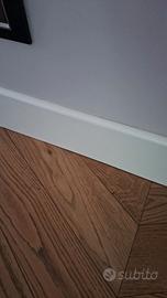 Battiscopa bianco 11x45 e 11x75