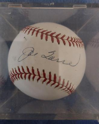 Autografo Joe Torre 1998 su pallina ufficiale MLB