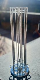 Porta capsule cromato