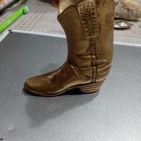 stivale in ottone 