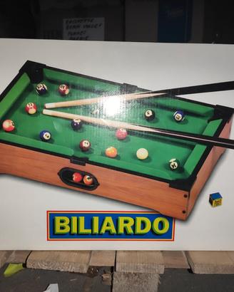 Biliardo da tavolo