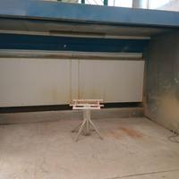 Cabina di aspirazione polveri di vernici