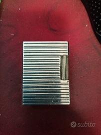 Accendino originale Dupont in argento massiccio 