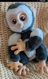 Scimmietta bambola interattiva 