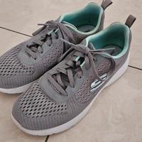 Skechers Dynamight 2.0 Hip Star - Grigio/Menta 