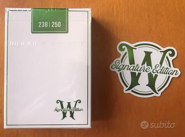 WONDER EMERALD SIGNATURE GILDED EDITION - NUOVO