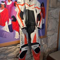 Completo da moto in pelle