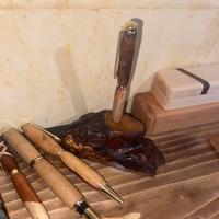 Penna artigianale in legno fatte a mano