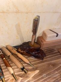 Penna artigianale in legno fatte a mano