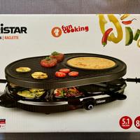 Raclette 8 persone Tristar fun cooking