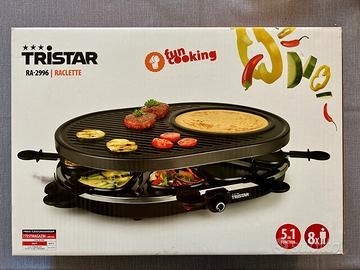 Raclette 8 persone Tristar fun cooking