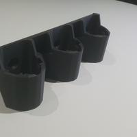 supporto batterie a parete Parkside x12v