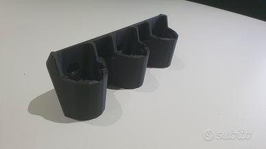 supporto batterie a parete Parkside x12v