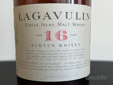 Lagavulin Single Islay Malt Scotch Whisky 16 anni