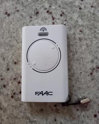 telecomando cancello faac