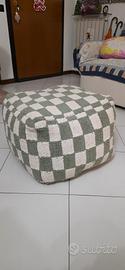 pouf a quadri 
