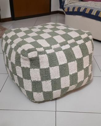 pouf a quadri 