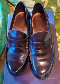 Mocassini uomo Brecos in vitello nero – taglia UK
