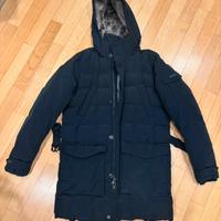 Woolrich blizzard parka blu scuro