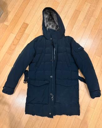 Woolrich blizzard parka blu scuro