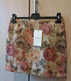 Minigonna fantasia damascata