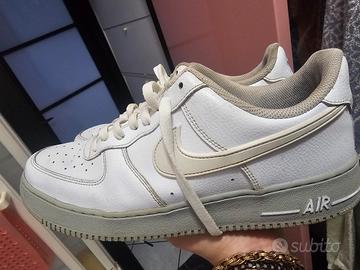 Nike Airforce 1 Bianche e Grige,