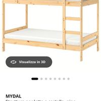 letto a castello legno ikea