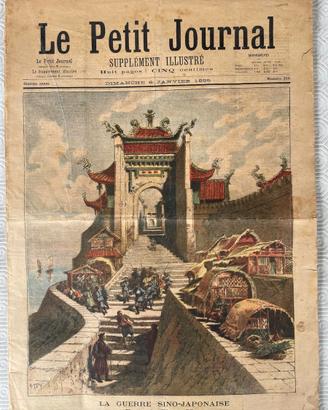 "Le Petit Journal" 11 num. Supplemento iIl. 1895