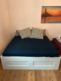 Letto matrimoniale IKEA + materasso