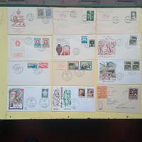 Filatelia, buste primo giorno Italia e San Marino