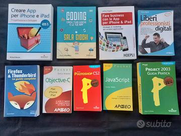 Lotto libri informatica APP programmazione