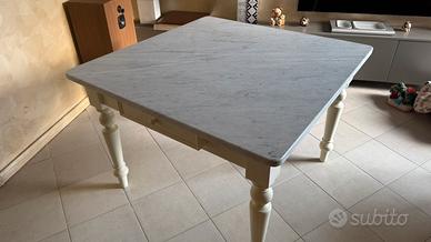 Tavolo marmo Carrara