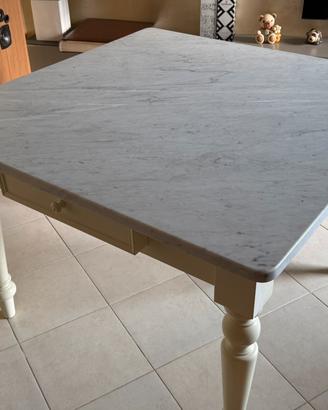 Tavolo marmo Carrara