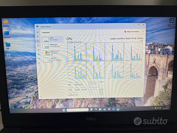 Notebook Dell 15” Core I5 8G ram disco SSD