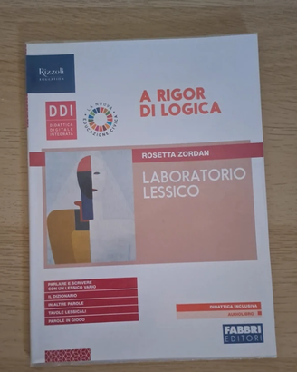 A rigor di logica libricini (laboratorio lessico,