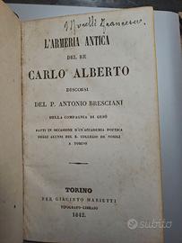 L' Armeria Antica Del Re Carlo Alberto 1842